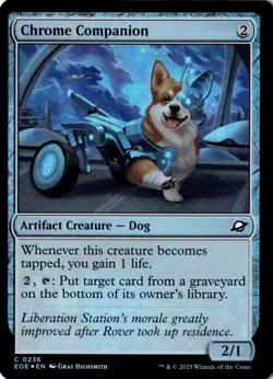 Chrome Companion Foil Edge of Eternities 236 NM MTG - Image 1