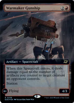 Warmaker Gunship Foil Edge of Eternities 167 NM MTG - Image 1