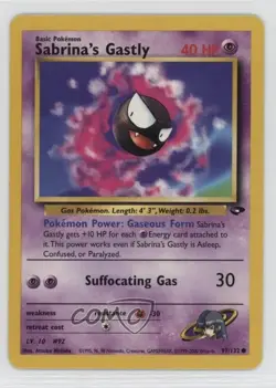 Sabrina's Gastly Pokemon Gym Challenge #97 2000 0lk4 - Image 1