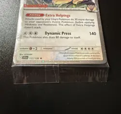Hop's Snorlax GameStop Promo Sealed Pokemon TCG 117/159 (Cosmos Holo) - Mint+ - Image 2