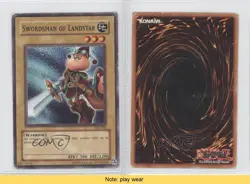 Swordsman of Landstar Unlimited YuGiOh Starter Deck Joey #SDJ-002 2003 READ 1a1 - Image 3