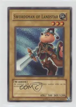Swordsman of Landstar Unlimited YuGiOh Starter Deck Joey #SDJ-002 2003 to3 - Image 1