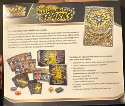 Pokemon Scarlet and Violet Surging Sparks Elite Trainer Box Factory SEALED - Image 3