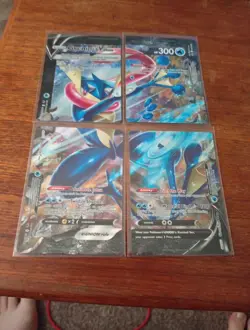 Greninja V-Union 4 Card Promo Set SWSH155-SWSH158 Black Star Promo Holo - Image 1