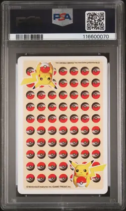 1998 POKEMON STADIUM YELLOW VERSION POKER PLAYING CARD SLOWPOKE JOKER PSA 5 - Image 2