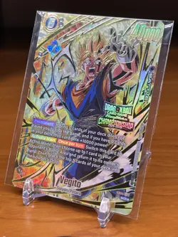 Vegito FB04-130 Championship Top 16 Alt Art SCR DBS Fusion World Promotion Card - Image 3