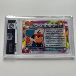 PSA 8 Battle Before Lunch RNBW Foil - 10 Movie Edition - 1999 Topps Pokemon Card - Image 3