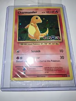 Charmander ToysRUs Promo Holo Pokemon Card Factory Sealed NM - Image 1