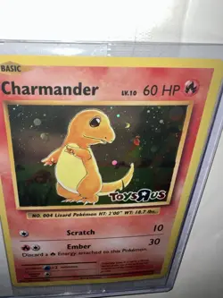 Charmander ToysRUs Promo Holo Pokemon Card Factory Sealed NM - Image 2