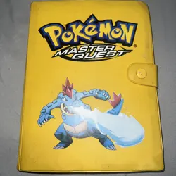 Pokemon 80 Card Holder 2002 Master Quest Binder Portfolio Used - Image 2
