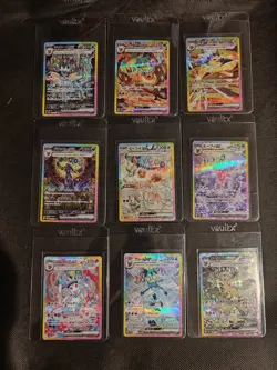 Terastal Festival Eevee Evolution SAR God Pack Set Of 9 Pokemon Card Japanese - Image 1