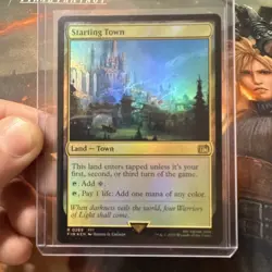 MTG Final Fantasy - Starting Town Regular, Foil NM - Image 2