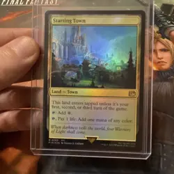 MTG Final Fantasy - Starting Town Regular, Foil NM - Image 5