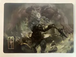 Art Series (29/53) Gold Signature - Kimahri, Valiant Guardian MTG Final Fantasy - Image 1