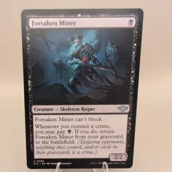 Forsaken Miner NM - Outlaws of Thunder Junction Mtg - Image 1