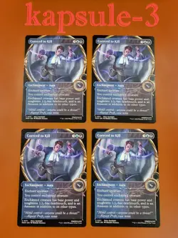 4x Coerced to Kill | Showcase | Murders at Karlov Manor | MTG Magic Cards - Image 1