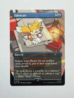MTG - Fabricate - SLD Sonic x Secret Lair Drop 2090 Base - Image 1
