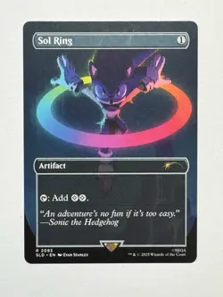 MTG - Sol Ring - SLD Sonic x Secret Lair Drop 2093 Rare Base - Image 1