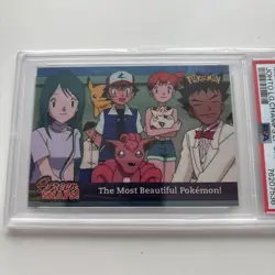 2001 Topps Pokemon Johto “The Most Beautiful Pokemon” Foil Screen Snap #12 PSA 9 - Image 2