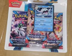 Pokemon Scarlet/Violet Paradox Rift 3-Pack Blister Pack (Random Promo) - Image 1