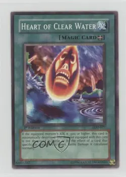 Heart of Clear Water 1st Ed. YuGiOh Legacy Darkness #LOD-077 2003 06ak - Image 1