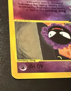 Gastly 109/165 Expedition Base Set Reverse Holo - Pokemon Vintage TCG - (LP+) - Image 4