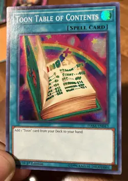 Yugioh! LP Toon Table of Contents - GLD4-EN039 - DASA-EN043 - Image 2