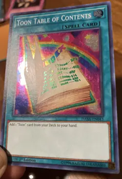 Yugioh! LP Toon Table of Contents - GLD4-EN039 - DASA-EN043 - Image 3