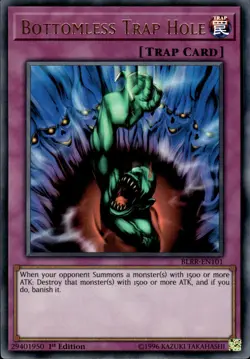 Bottomless Trap Hole - Ultra Rare 1st Edition BLRR-EN101 - HP - YuGiOh - Image 1