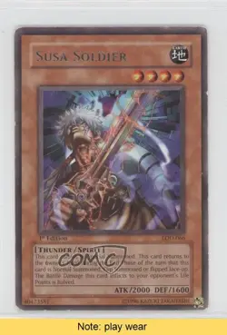 Susa Soldier 1st Ed. YuGiOh Legacy of Darkness #LOD-066 2003 READ 0j6 - Image 1
