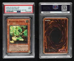 Woodland Sprite 1st Ed. YuGiOh Legacy of Darkness PSA 9 MINT 2003 16f0 - Image 3
