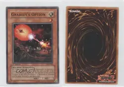 Gradius' Option 1st Ed. YuGiOh Legacy of Darkness #LOD-060 2003 0b5 - Image 3