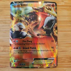 ENTEI EX Dark Explorers POKEMON Full-Art Holo 2012 Trading Card 13/108 - Image 1