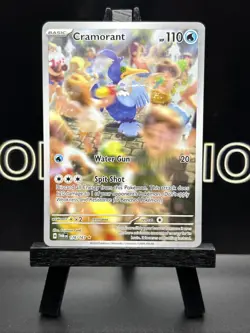 Cramorant 176/167 Illustration Rare 2024 Twilight Masquerade Pokemon Card NM - Image 2