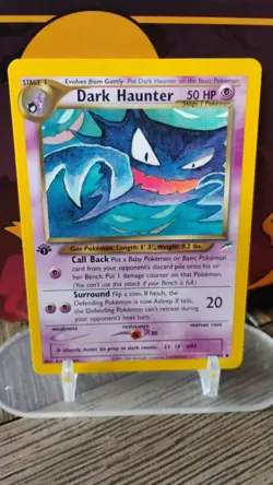 DARK HAUNTER Neo Destiny POKEMON Non-Holo 1st Edition 2002 Trading Card 36/105 - Image 1