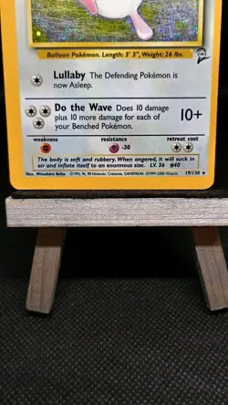 Four Card "Base 2 Set" Holo Swirl Pokemon Card Lot - SEE PICTURES & READ - Image 19