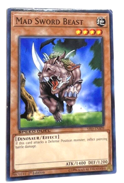 YuGiOh! - Mad Sword Beast - Speed Duel - Common - Image 1