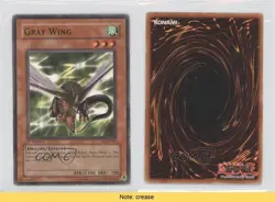 Gray Wing 1st Ed. YuGiOh Legacy of Darkness #LOD-041 2003 READ 0b3 - Image 3
