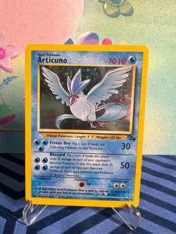 Articuno (2/62) - Fossil #2 Vintage Holo WOTC Pokemon Card - LP+ - Image 1