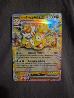 Alolan Exeggutor ex - 133/191 - SV08: Surging Sparks NM Pokemon Card - Image 1