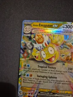 Alolan Exeggutor ex - 133/191 - SV08: Surging Sparks NM Pokemon Card - Image 2