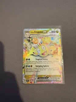Alolan Exeggutor ex - 133/191 - SV08: Surging Sparks NM Pokemon Card - Image 1