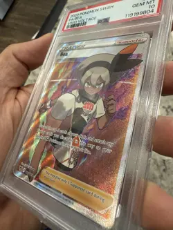 PSA 10 Gem Mint Full Art Bea - 2020 SWSH Vivid Voltage 180/185 Pokemon Card - Image 3