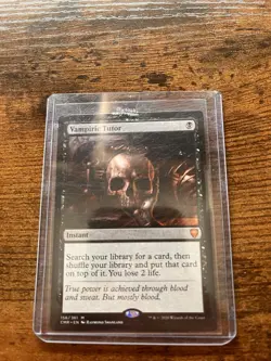 Magic the Gathering Vampiric Tutor Black Instant Card - Image 1