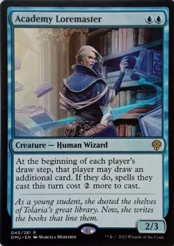 040/281 ACADEMY LOREMASTER RARE DOMINARIA UNITED MTG CARD - Image 1