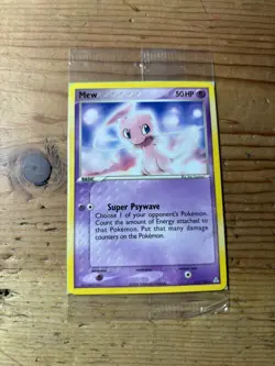 RARE 2006 NEW SEALED Pokemon TCG League Mew DVD Promo Card 111/110 50 HP - Image 1