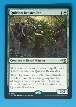 Mtg Quirion Beastcaller Foundations Jumpstart Regular - Image 1