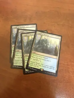 DDcards 🇨🇦 Mtg Magic Final Fantasy Commander X4 Temple Of Mystery X4 - Image 1
