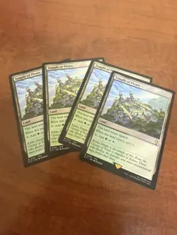 DDcards 🇨🇦 Mtg Magic Final Fantasy Commander X4 Temple Of Plenty X4 - Image 1