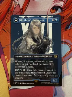 Jill, Shiva's Dominant Borderless - FIN 0378 NM - MTG Magic - Image 1